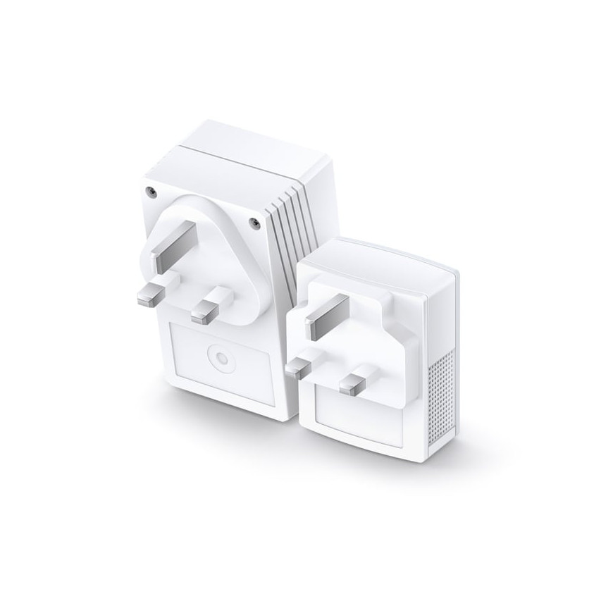 300Mbps Wireless AV600 Powerline Extender, 500Mbps Powerline Data Rate, 2 Fast Ethernet ports (TL-WPA4220KIT)