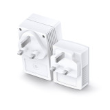 300Mbps Wireless AV600 Powerline Extender, 500Mbps Powerline Data Rate, 2 Fast Ethernet ports (TL-WPA4220KIT)