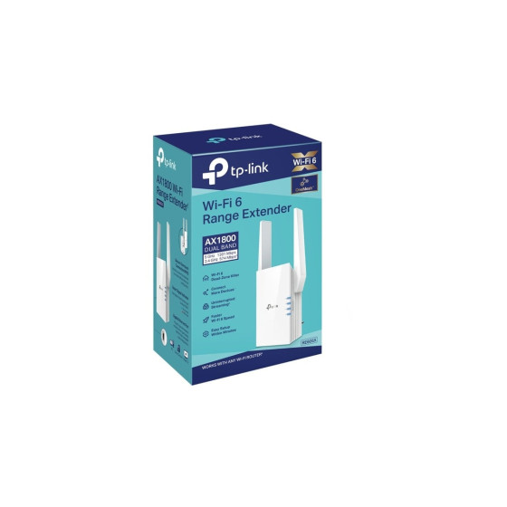 Point d'accès TP-Link Répéteur Wi-Fi 6 AX1800 - 574Mbps (RE605X)