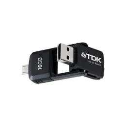 TDK 2-IN-1 MICRO USB FLASH DRIVE POUR SMARTPHONES ET PC (TDK79221)