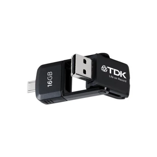 TDK 2-IN-1 MICRO USB FLASH DRIVE POUR SMARTPHONES ET PC (TDK79221) - Clé USB - Rightech - le bon choix