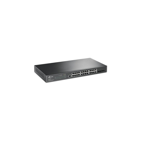 Tplink JetStream™ 24-Port Gigabit L2+ Managed Switch with 4 SFP Slots PORT: 24× Gigabit RJ45 Ports (TL-SG3428)