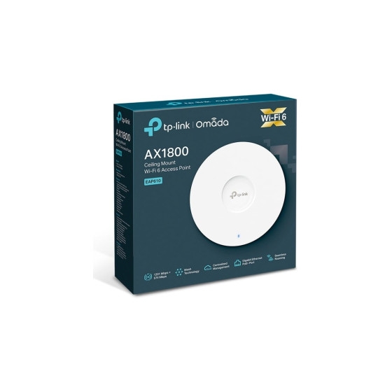 Point d'accès plafonnier WiFi 6 AX1800 bi-bande (EAP610)
