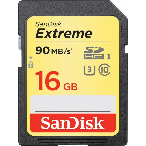 CARTE SDHC SANDISK EXTREME UHS-I 16GB (SDSDXNE-016G-GNCIN) - Cartes-Mémoires - Rightech - le bon choix
