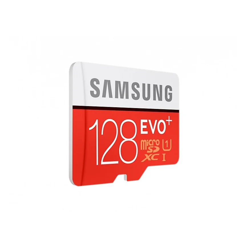 Carte mémoire Samsung 128 GB EVO Plus microSD Card (SD Adapter) (MB