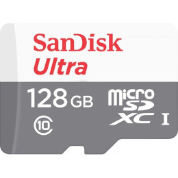 SanDisk Ultra microSDXC 128GB 80MB/s Cl. 10 (SDSQUNS-128G-GN6MN)