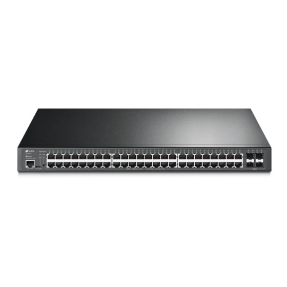 TP-LINK administrable L2+ 52 ports Gigabit avec 48 ports PoE+ (SG3452P)