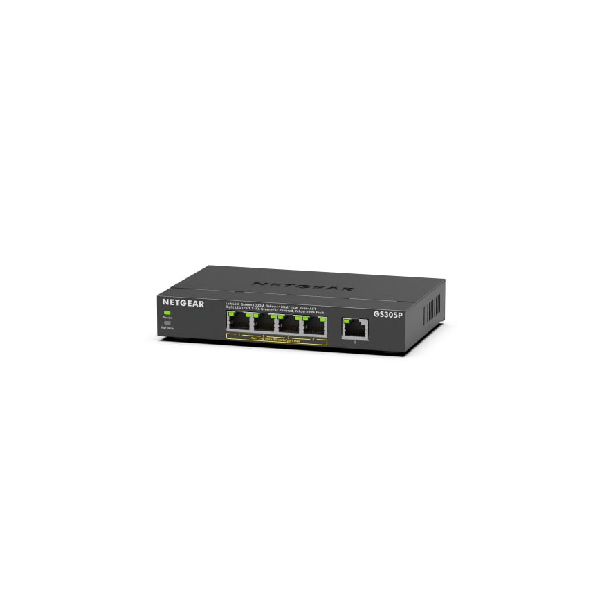 Switch Netgear GS305Pv3 (GS305P-300EUS)