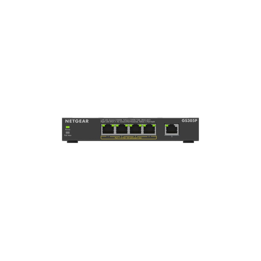 Switch Netgear GS305Pv3 (GS305P-300EUS)