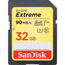 CARTE SDHC SANDISK EXTREME UHS-I 32GB (SDSDXVE-032G-GNCIN)