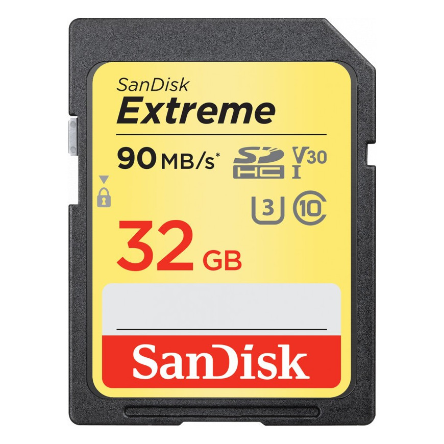 Carte SDHC SanDisk Extreme UHS-I 32GB