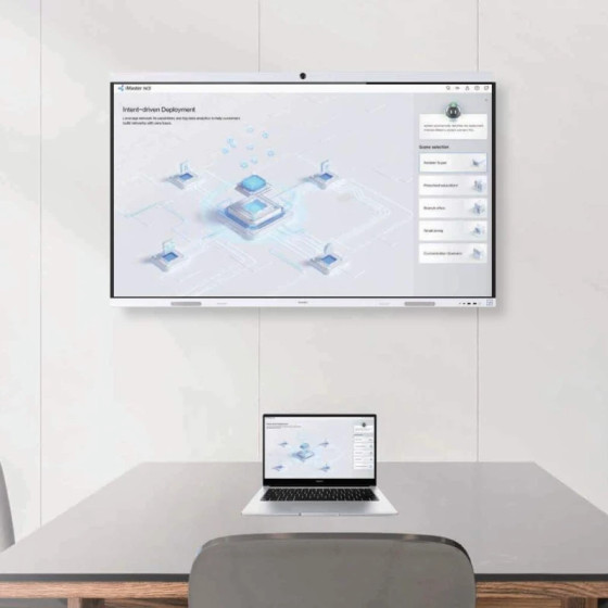 Écran interactif professionnel Huawei IdeaHub B3 86" 4K UHD - Solution visioconférence (55150939)