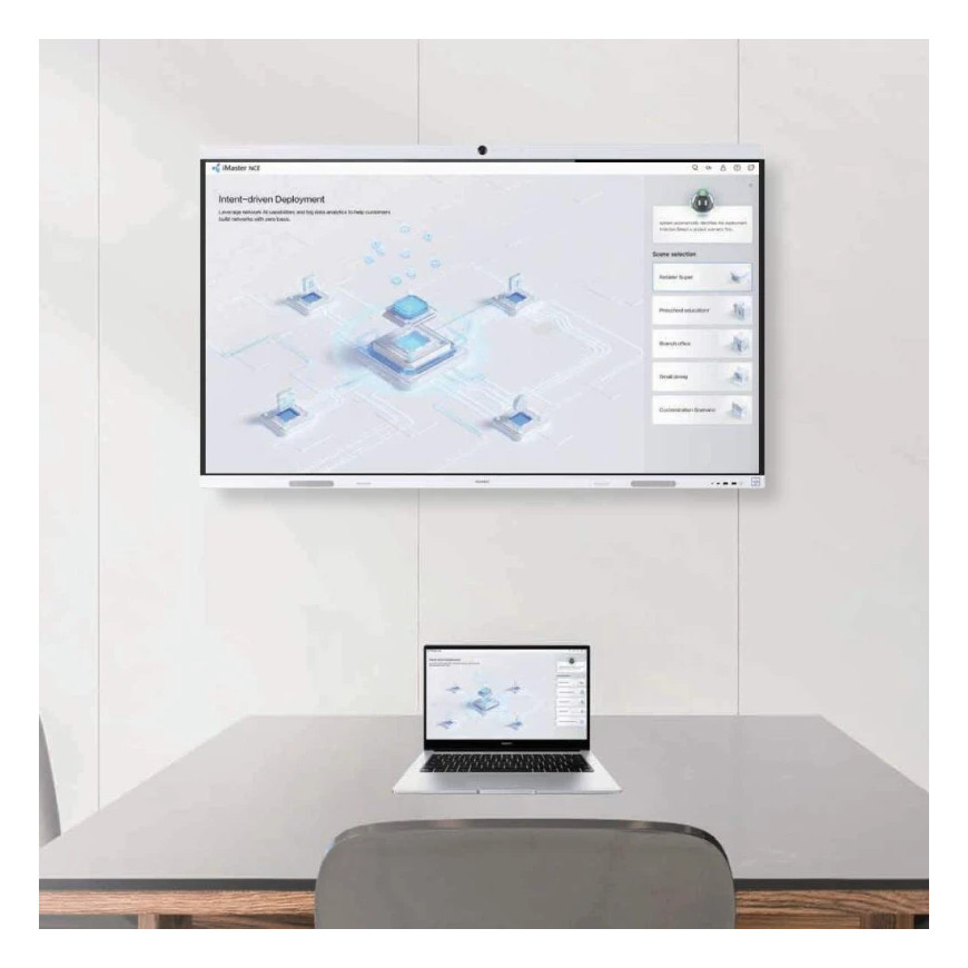 Écran interactif professionnel Huawei IdeaHub B3 86" 4K UHD - Solution visioconférence (55150939)