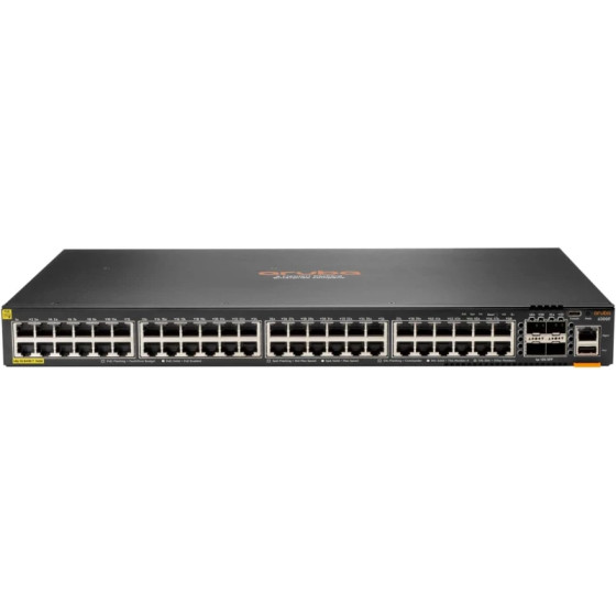 Switch Administrable HPE Aruba 6200F 48 ports Classe 4 PoE 4 ports SFP 370W (JL727B)