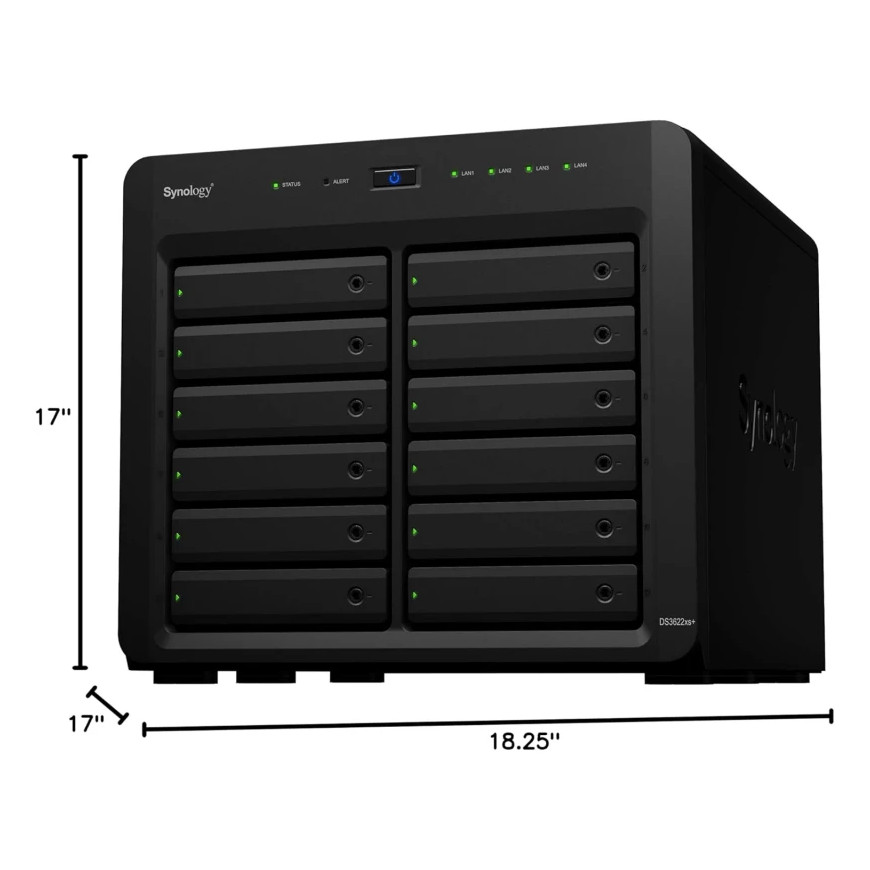 Serveur NAS Synology Serveur NAS 12 baies DiskStation