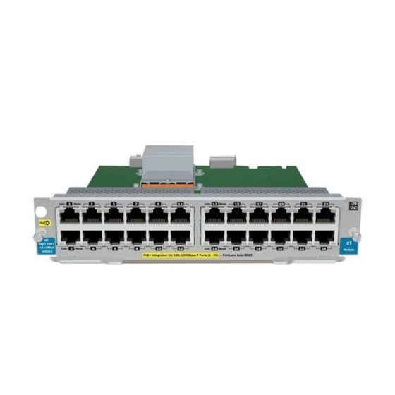 Module Réseau Aruba 12 Ports PoE 1GbE SFP v3 zl2 (J9989A)