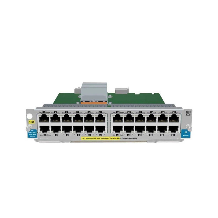 Module Réseau Aruba 12 Ports PoE 1GbE SFP v3 zl2 (J9989A)