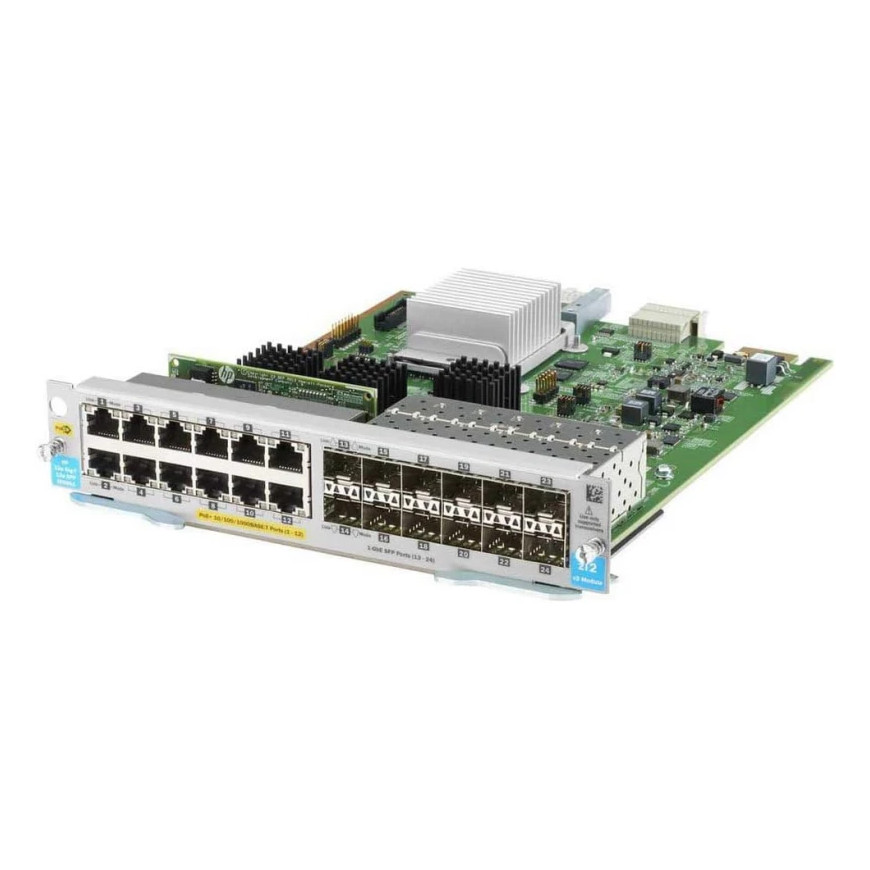 Module Réseau Aruba 12 Ports PoE 1GbE SFP v3 zl2 (J9989A)
