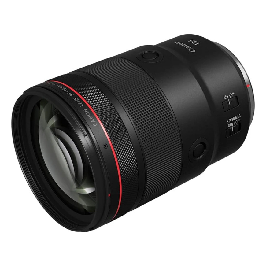 Objectif photo Canon RF 135mm F1.8 L IS USM - Téléobjectif professionnel (5776C005AA)