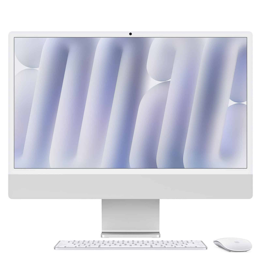 Apple iMac M4 (2024) 24" 16 Go 256 Go Argent (MD3H4FN/A)