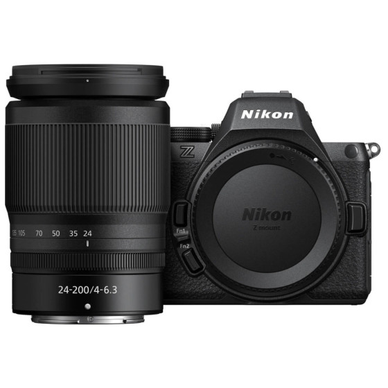 Nikon Z5II + Objectif Nikkor Z 24-200 f4-6.3 VR - Appareil photo hybride (4960759917409)