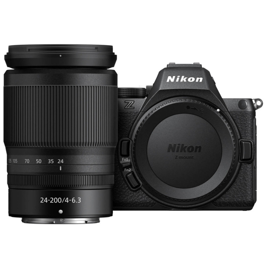 Nikon Z5II + Objectif Nikkor Z 24-200 f4-6.3 VR - Appareil photo hybride (4960759917409)