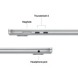 Apple MacBook Air 15" M5 16Go 512Go SSD Argent (MDV94FN/A)
