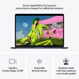 Apple MacBook Air 15" M5 16Go 512Go SSD Midnight (MDVH4FN/A)