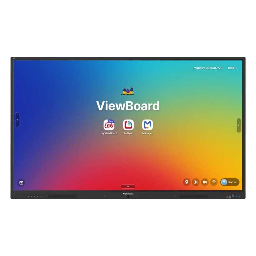 Écran interactif ViewSonic ViewBoard 65" 4K avec OPS (IFP6535-1-1C)