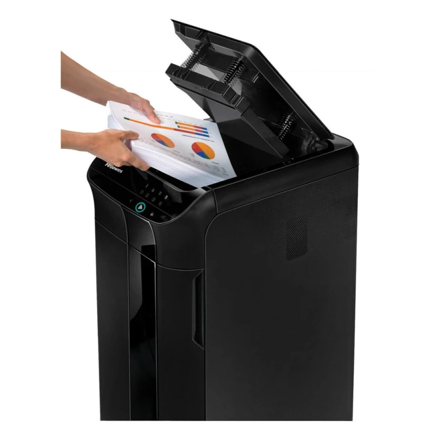 Destructeur de Documents Fellowes AutoMax 350C Coupe Croisée 4964101