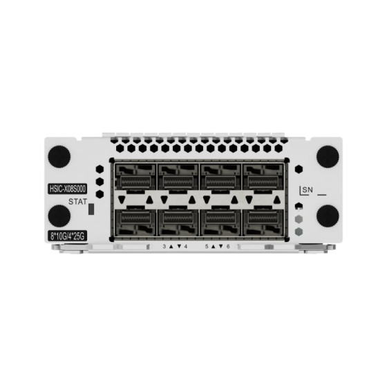 Carte Réseau Huawei HSIC-X08S000 8×10GbE SFP+ / 4×25GbE SFP28 (02314VYH)