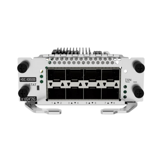 Carte Réseau Huawei HSIC-X08S000 8×10GbE SFP+ / 4×25GbE SFP28 (02314VYH)
