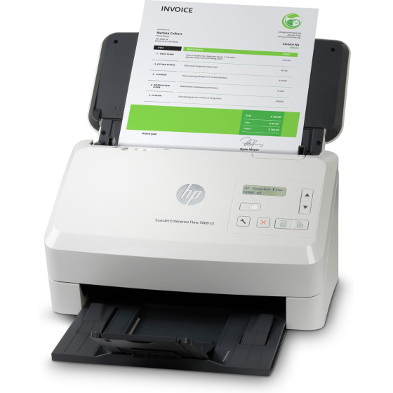 Scanner Hp 6FW09A ScanJet Enterprise Flow 5000 S5 A Defilement 65
