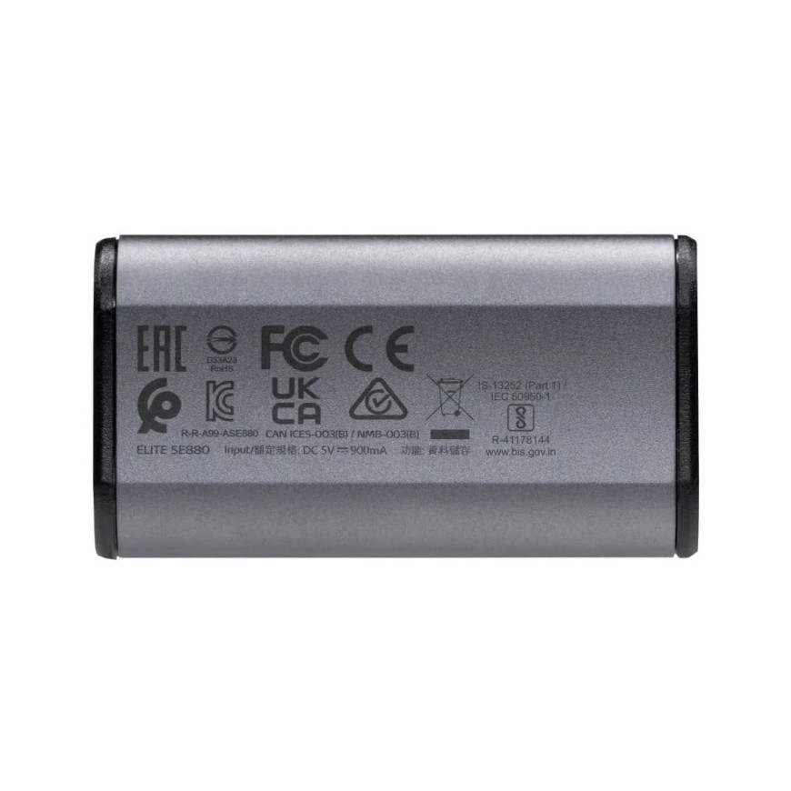 Disque SSD Externe ADATA Portable SE880 4To USB 3.2 (AELI-SE880-4TCGY)