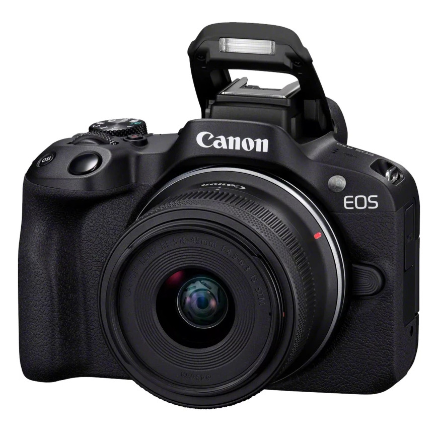 Canon EOS R50 + objectif RF-S 18-45mm F4.5-6.3 IS STM - Appareil photo hybride (5811C013AA)