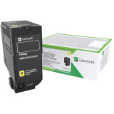 Toner Lexmark 84C5HYE Jaune Haute Capacité 16000 pages