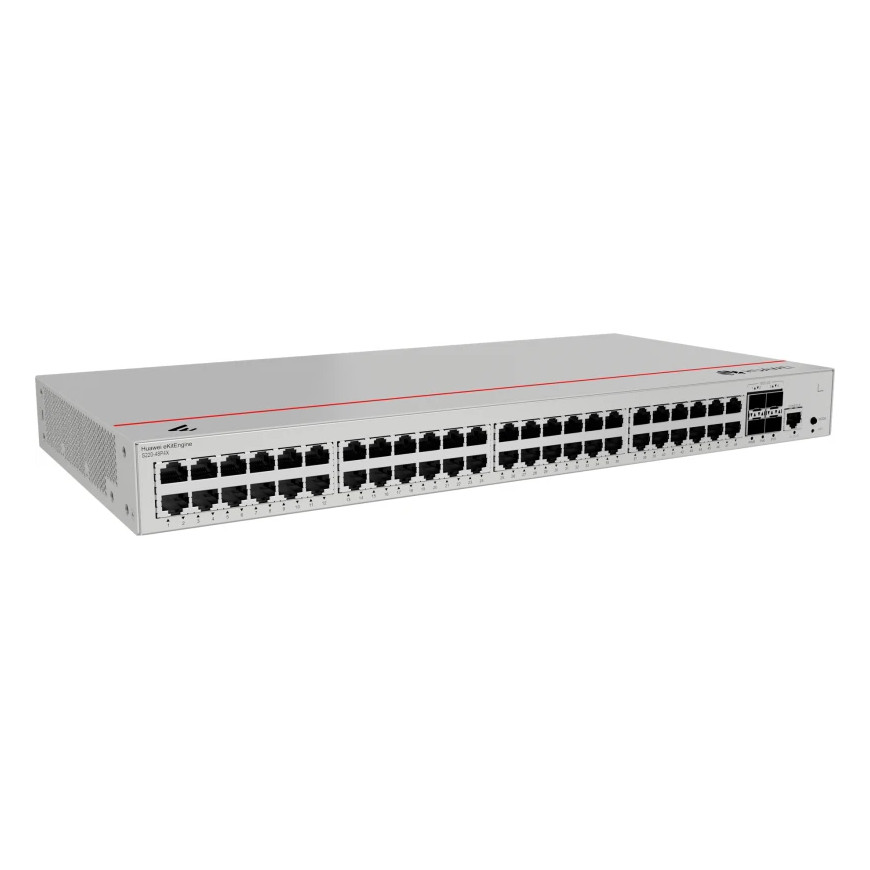 Switch Huawei S220-48P4X 48 Ports Gigabit PoE+ 380W avec 4 Ports 10GE SFP+ (98012378)