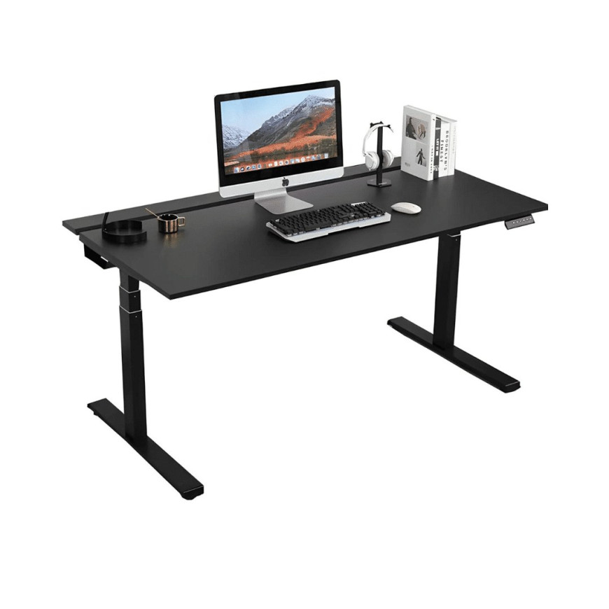 Bureau Gamer ELVATEX RGB CARBON – Noir (ELEVATEX)