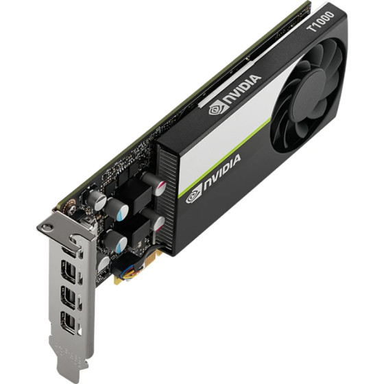 Carte graphique PNY NVIDIA T1000 8 Go PCIe 4.0 (VCNT1000-8GB)