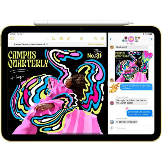 Apple iPad 11" Wi-Fi 128Go Bleu (MD4A4QA/A)