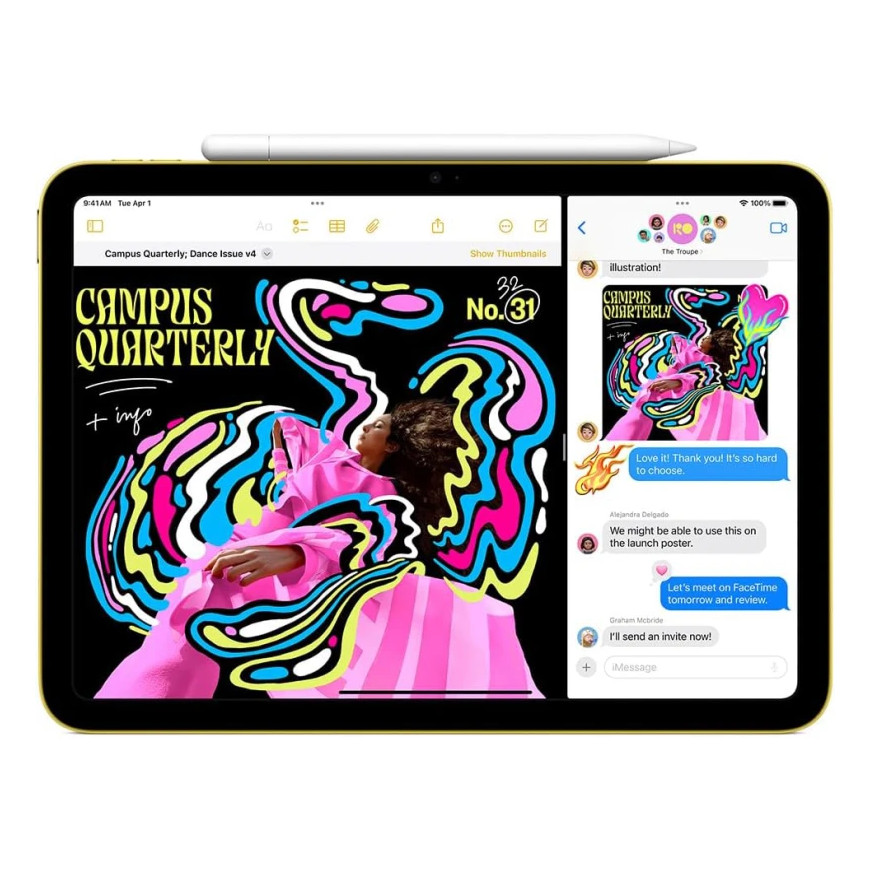 Apple iPad 11" Wi-Fi 128Go Bleu (MD4A4QA/A)