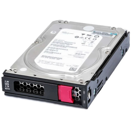 Disque dur serveur HPE 6TB SATA 7.2K LFF HDD (861742)
