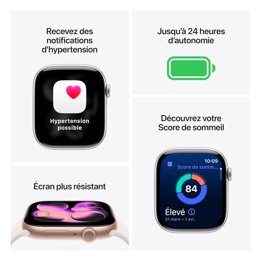 Apple Watch Series 11 GPS 42mm Jet Black M/L (MEQU4AF/A)