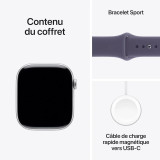 Apple Watch Series 11 GPS 42mm Gris Sidéral S/M (MEQW4AF/A)