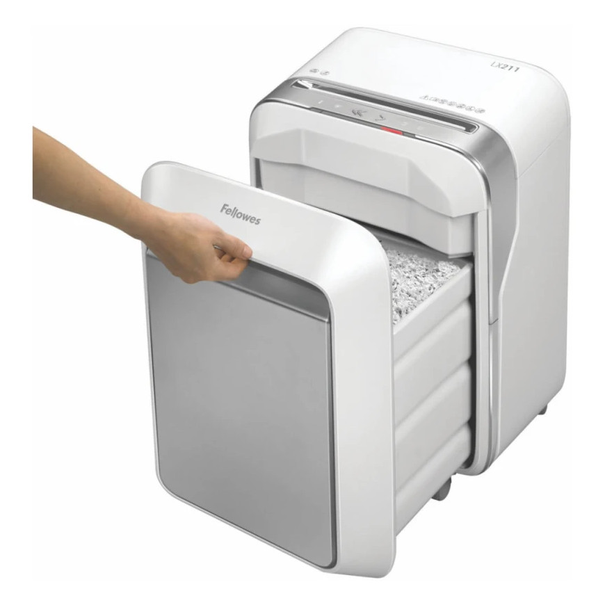 Destructeur de Documents Fellowes MicroShred LX211 Blanc 5050301