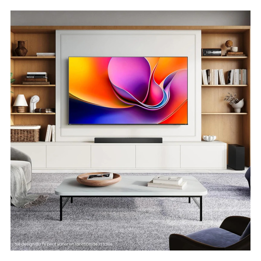 Smart TV Hisense 55 pouces UHD 4K VIDAA (HIS55A6Q)