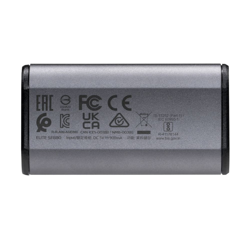 Disque Dur SSD externe ADATA SE880 2To USB 3.2 Gen2x2 2000MB/s (AELI-SE880-2TCGY)