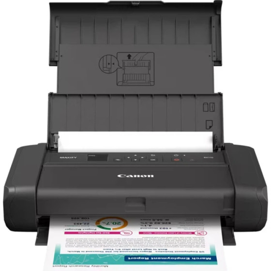 Imprimante multifonction jet d’encre Canon APR25-BX110 A4 4-en-1 WiFi USB (7069C027AA)