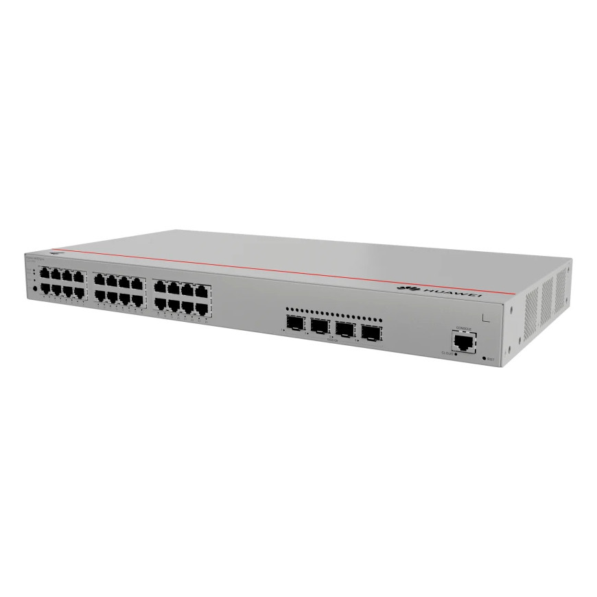 Switch Huawei S220-24P4X 24 Ports Gigabit PoE+ 400W avec 4 Ports 10GE SFP+ (98012376)