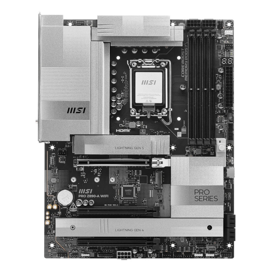 Carte Mère MSI PRO Z890-A WIFI - Carte Mère Intel Gaming avec Wi-Fi (911-7E32-004)